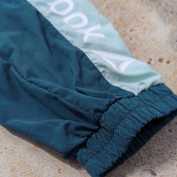 Reebok | Teal Mint Green Swishy Track Pants With Pockets Size M - Picture 5 of 11
